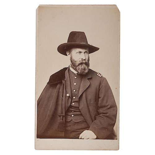 George Crook, Rare CDV, 1865
