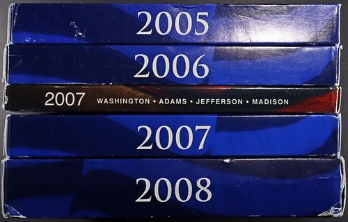 2005-2008 US PROOF SETS