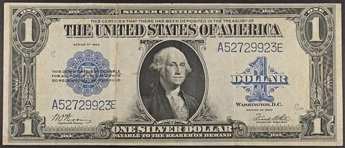 1923 $1 SILVER CERTIFICATE
