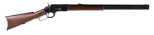 Outstanding Winchester model 1873 3rd model rifle, 44-40 caliber, manufactured in 1882, with a str
