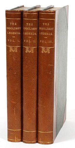 THOMAS INGOLDSBY ESQ. HARD BOUND BOOKS 1855