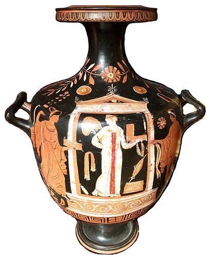 300 BCE Amphora Vase, Published w/ Authentication