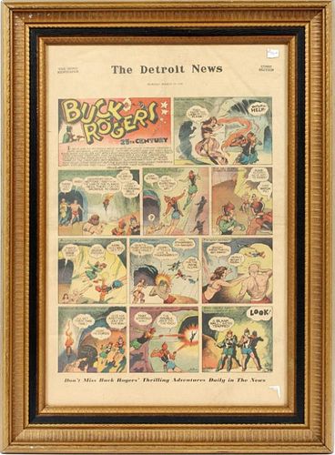 DETROIT NEWS COMIC MARCH 22 1936