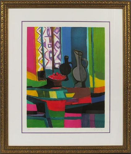 MARCEL MOULY COLOR LITHOGRAPH