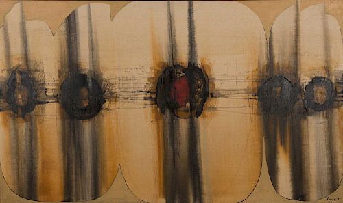 LARRY SCULLY, (South African, 1922-2002), Abstract Composition