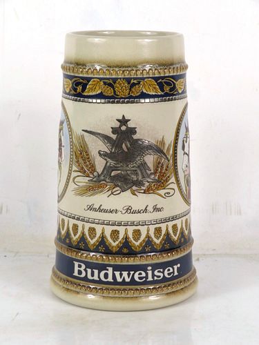 1987 Budweiser Horsehead Stein 6¾ Inch CS78 St. Louis Missouri