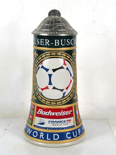 1998 Budweiser World Cup Soccer CS351 Stein St. Louis Missouri