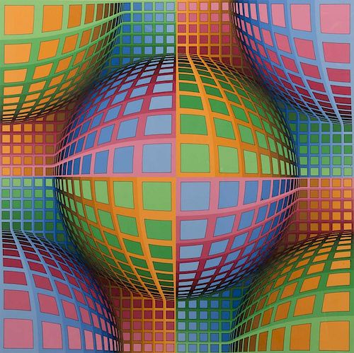VICTOR VASARELY, (Hungarian/French, 1906-1997), Rivotril