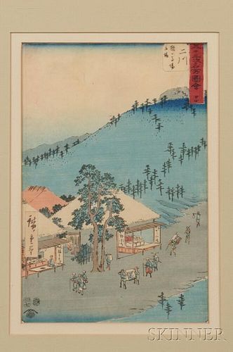 Hiroshige (1797-1858) Woodblock Print