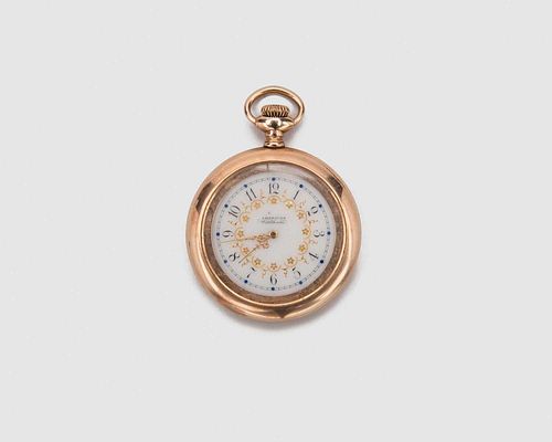 AMERICAN WALTHAM WATCH CO. 14K Yellow Gold Open Face Pocketwatch