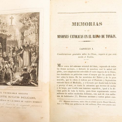 Guglielmoti, Alberto. Memorias de las Misiones Católicas en el Tonkin.  Madrid: Imprenta y Fundición de Don Eusebio Aguado, 1846.