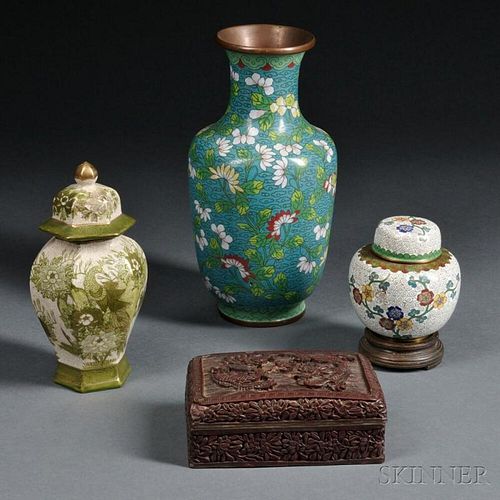 Four Chinese Decorative Articles