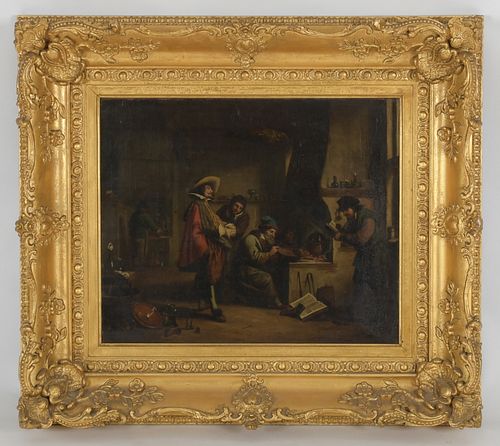 Peter Jacob Horemans (1700 - 1776) Oil on Canvas 