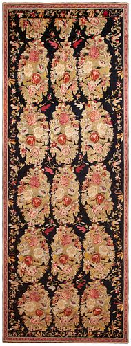 Antique Caucasian Karabagh Gallery Size Rug 21 ft 1 in x 7 ft 10 in (6.42 m x 2.38 m)