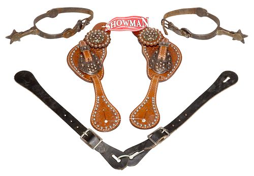 COWBOY SPURS AND LEATHERS