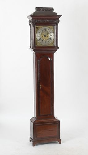 George III Irish Mahogany Tall Case Clock, Robert Holmes