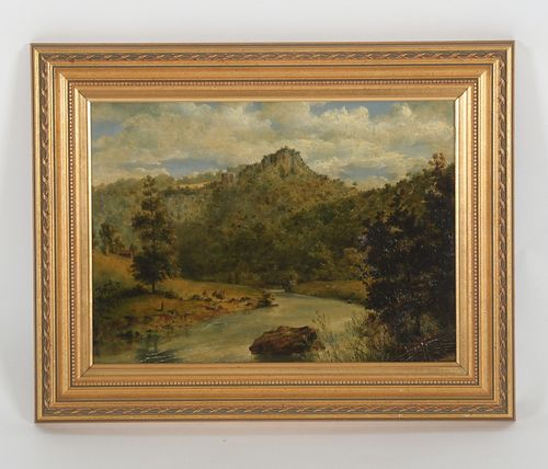 Charles Pearson (English, 19th Century) Oil on Board 