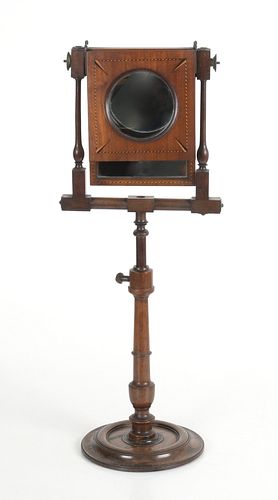 A George III Mahogany Zograscope 