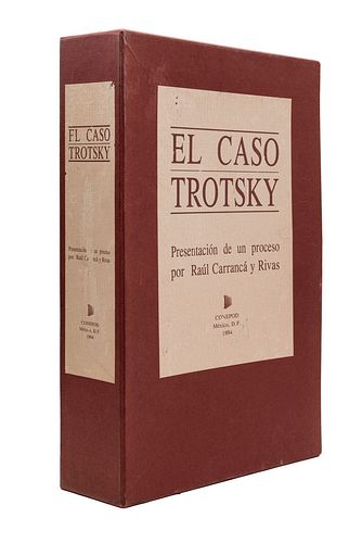 Carrancá y Rivas, Raúl. El caso Trotsky: Presentación de un Proceso. México: CONEPOD, 1994.