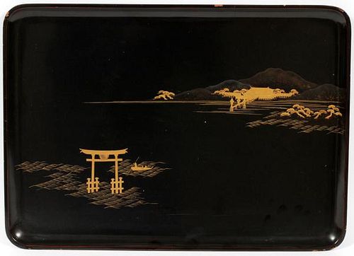 JAPANESE LACQUER TRAY