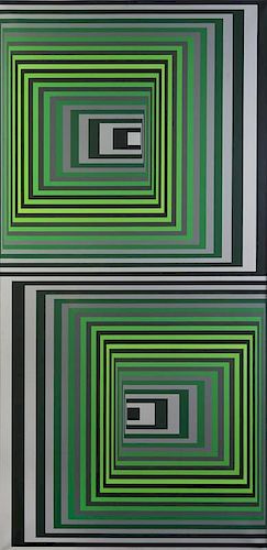 Victor Vasarely, (French/Hungarian, 1906-1997), Vepar, 1984