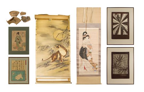 Japanese Scroll and Print Assortment