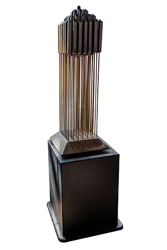 Kenneth Nelson (American, 1932-2022) Chime Metal Sculpture