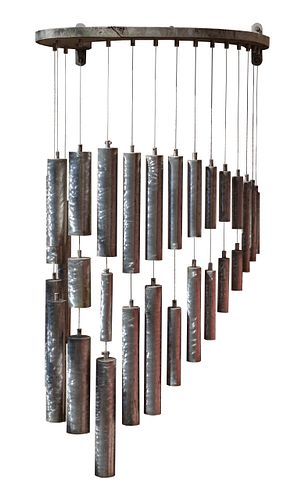 Kenneth Nelson (American, 1932-2022) 'Chimes of Love' Metal Sculpture