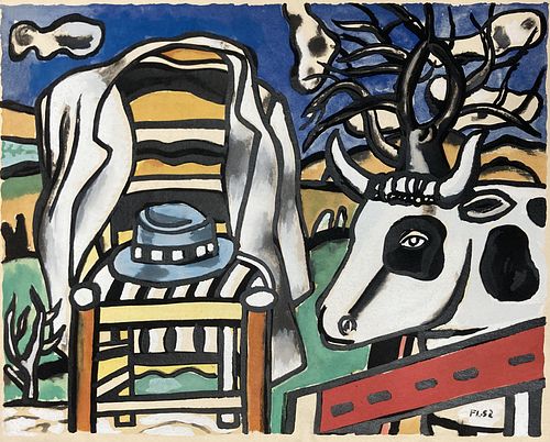 Fernand Leger - La Vache et la Chaise