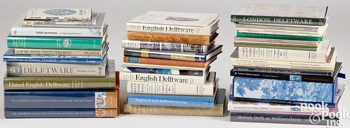 Library of Delftware reference books, etc.
