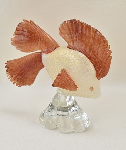MURANO ART GLASS ANGEL FISH