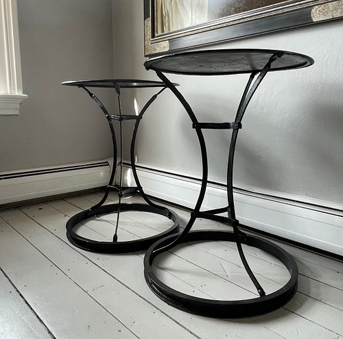 Pair of French Cafe´ Tables
