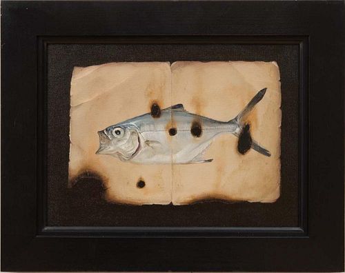 DERRICK GUILD (b. 1963): BURNT FISH
