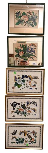 Six Chinese Framed Pieces