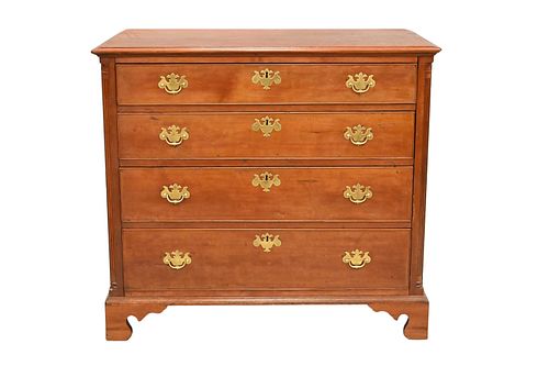 Chippendale Cherry Chest