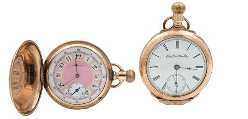 Two Elgin Gold Filled Pocket Watches