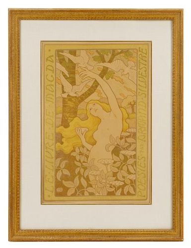 Paul Berthon, "Le Livre de Magda...", Art Nouveau