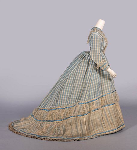 SILK AFTERNOON DRESS, 1868