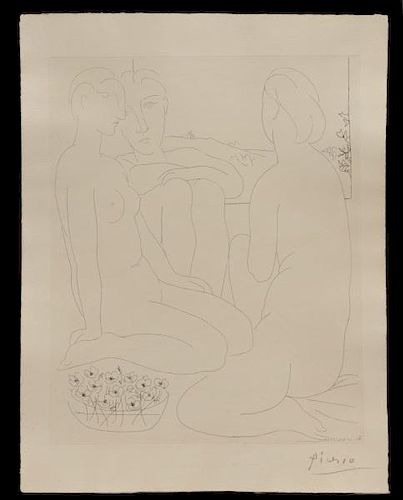 Picasso, "Trois Femmes Nues..."-1939, Vollard