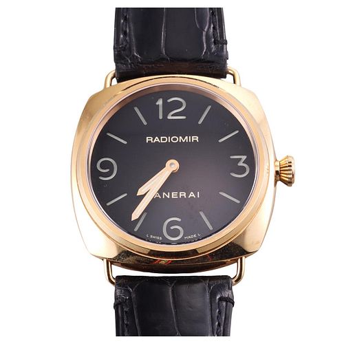 Panerai Radiomir Base 18k Gold Watch PAM00231