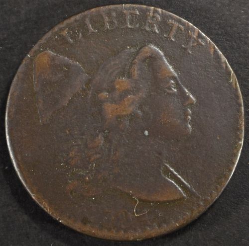 1794 FLOWING HAIR LARGE CENT XF