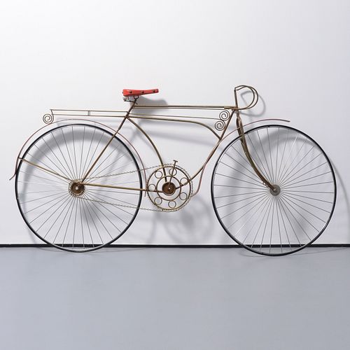 Large Curtis Jere Bicycle Sculpture