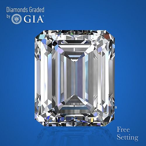 3.00 ct, E/IF, Emerald cut GIA Graded Diamond. Appraised Value: $281,200 