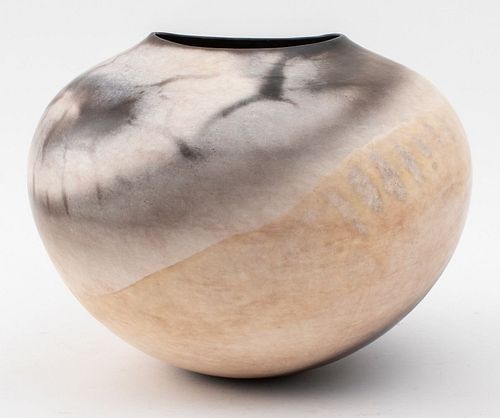 Gabriele Koch Large Studio Art Pottery Bowl