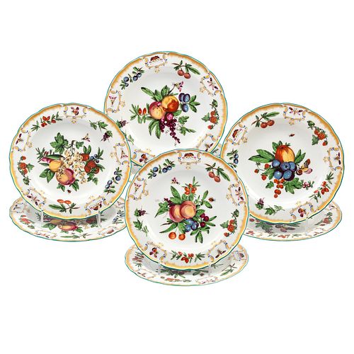 Mottahedeh Porcelain Plates