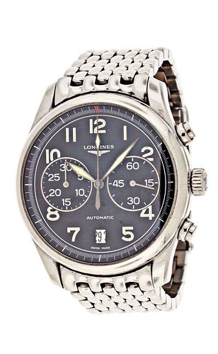 An early 21st century Longines ref. L2.629.4 wrist chronograph