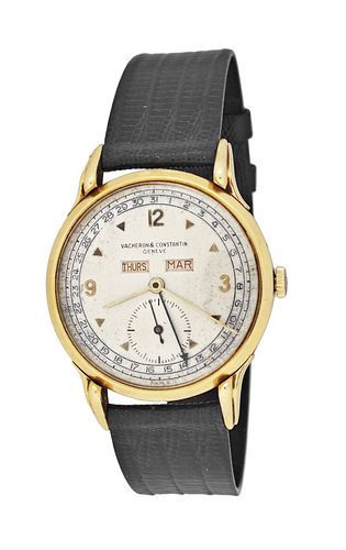 A mid 20th century gold Vacheron Constantin ref. 4560 wrist watch