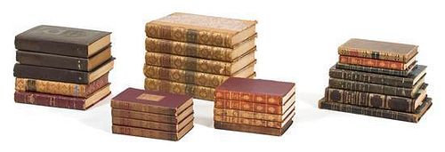 A Collection of Twenty-Six Decoratively Bound Books