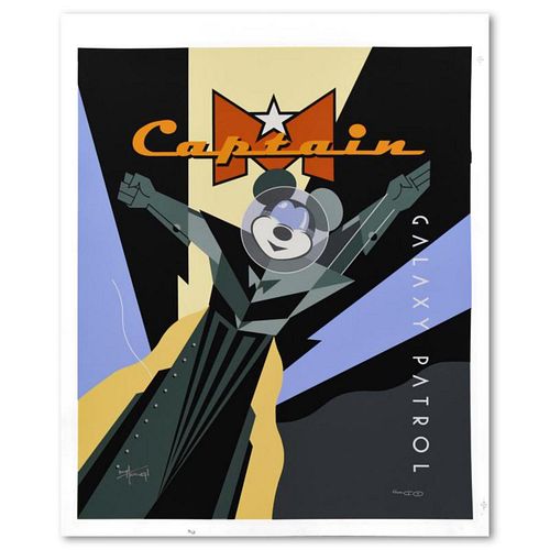 Mike Kungl, "Captain M, Galaxy Patrol" from a Sold-Out Limited Edition on Canvas from Disney Fine Art, Numbered and Hand Signed with Letter of Authent
