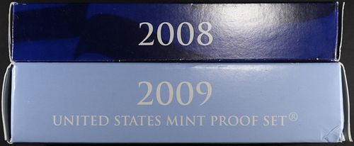 2008 & 2009 US PROOF SETS
